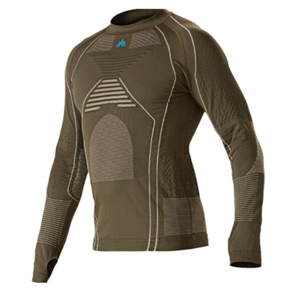 PNUMA Mens XL Olive Outdoor Iconx Base Long Sleeve Shirt - Picture 1 of 14